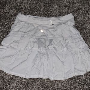 Lulu Lemon white skirt